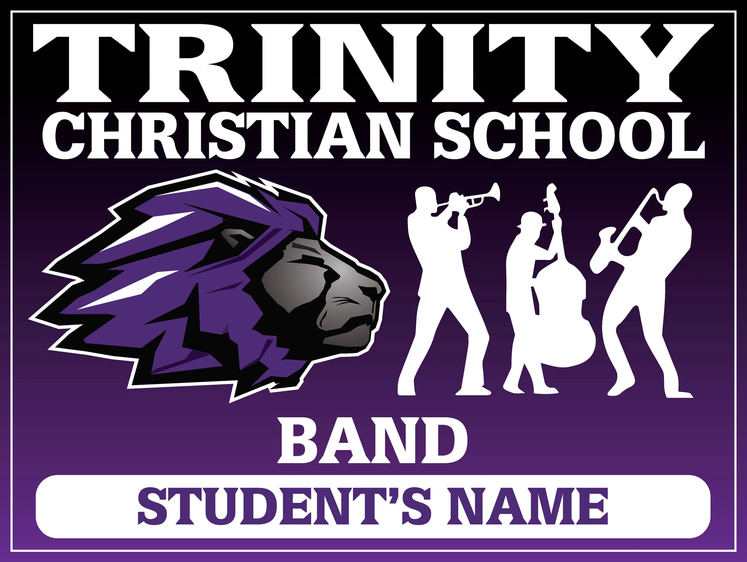 Trinity Performing Arts Yard Sign — Trinity Christian School